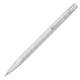 ECRIDOR™ DAMIER SILBERGRAU Kugelschreiber Geschenkset mit Lederetui