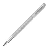 ECRIDOR™ DAMIER SILBERGRAU Füllfederhalter kl. Gravurfeld