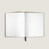 Notizbuch small (klein), Sartorial Leder schwarz, liniert