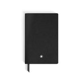 Notizbuch small (klein), Sartorial Leder schwarz, liniert