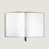 Notizbuch small (klein), Sartorial Leder blau, liniert