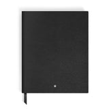 Notizbuch large (groß), Sartorial Leder schwarz, blanko