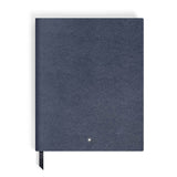 Notizbuch large (groß), Sartorial Leder blau, liniert