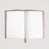 Notizbuch medium (mittelgroß), Sartorial Leder rosa (pink), liniert