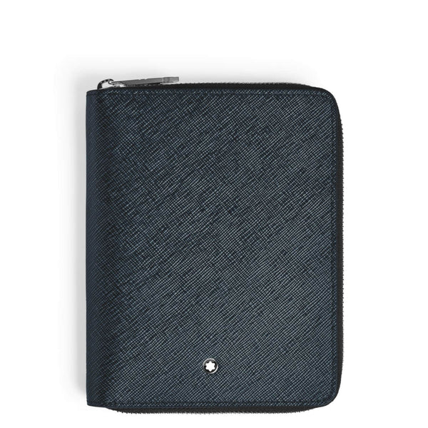 Sartorial Etui für 5 Schreibgeräte mit Reißverschluss Tweed Blau