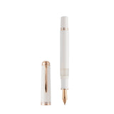 Souverän® M600 White & Rose Gold Füllfederhalter