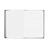 Notizbuch COLORMAT-X A5 liniert metallic schwarz