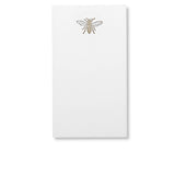 Notizblock MINI blanco mit Prägung BIENE