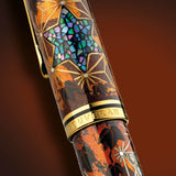 Maki-e IVY and KOMON Füllfederhalter Ltd. Num.