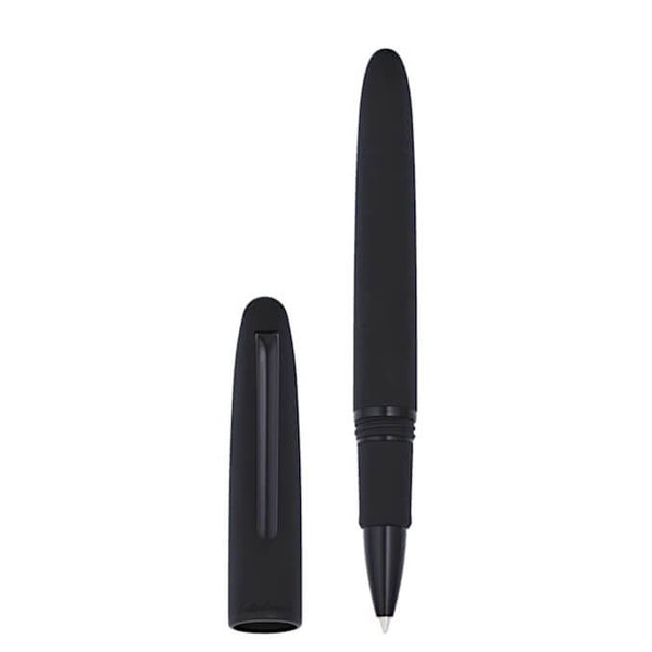 ESTIE RAVEN Regular Size Black Matte Trim Tintenroller