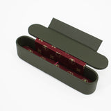 1er Etui NOOK Moos Grün/Bordeaux