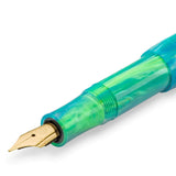 Kaweco Sport Marble Ocean Füllfederhalter mit goldfarbener Feder