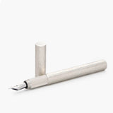 SHORTCAP Silber Hammerschlag "THE NINE 2026" Füllfederhalter 935 Sterling Silber , the hanseatic penmaker Elbwood