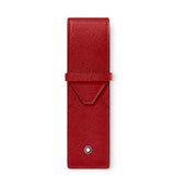 Sartorial Etui für 2 Schreibgeräte rot