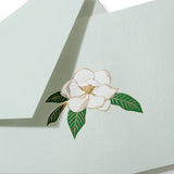 Karten-Box MAGNOLIE 10/10 Format 10x13cm Doppelkarte mit Umschlag