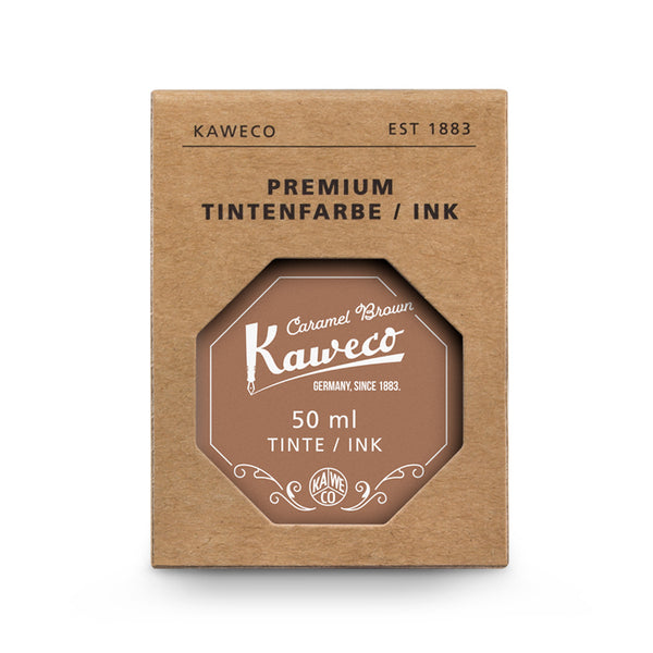 Tintenglas Karamellbraun, 50ml